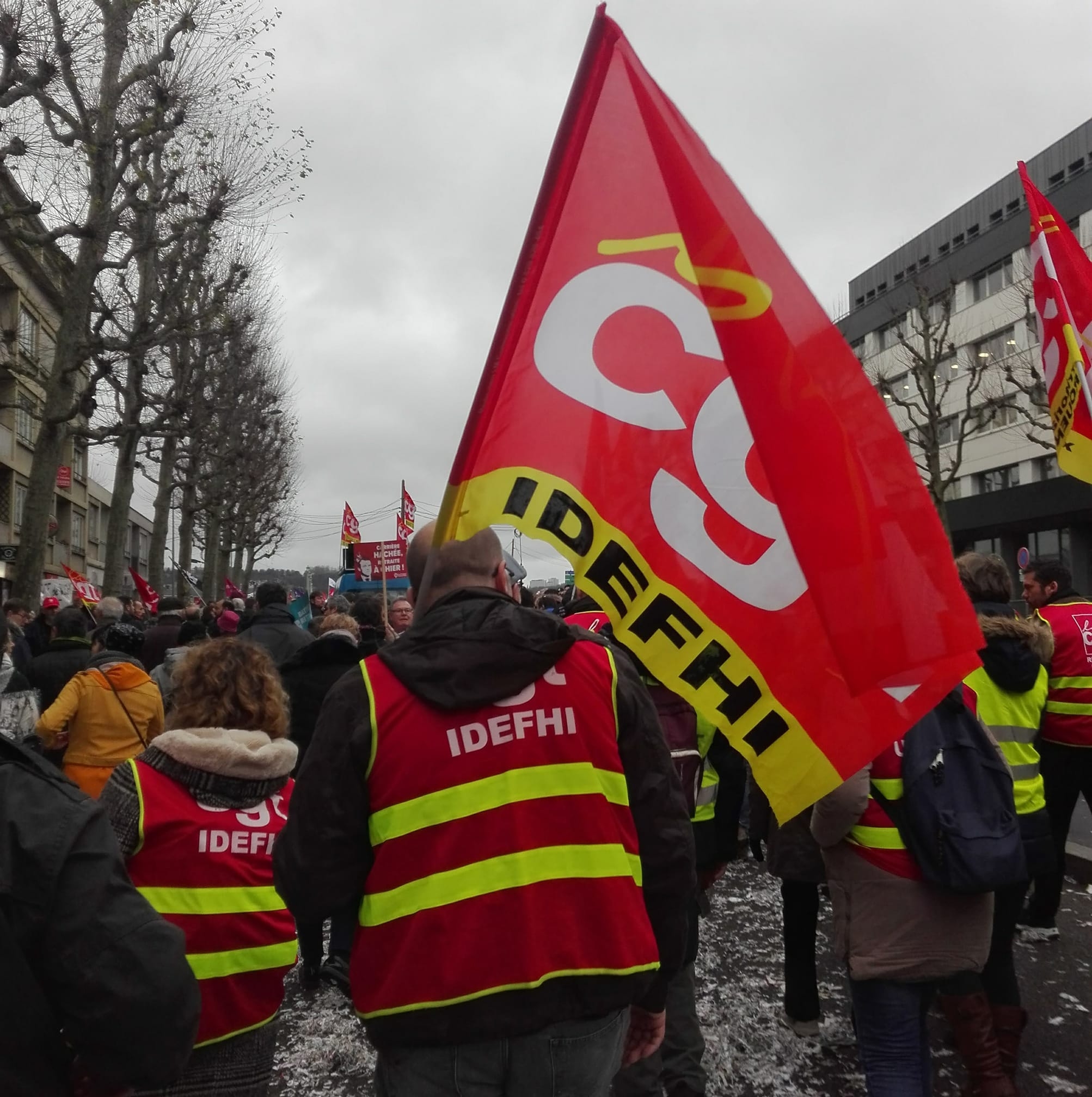 Visuel principal de la CGT IDEFHI sur Facebook